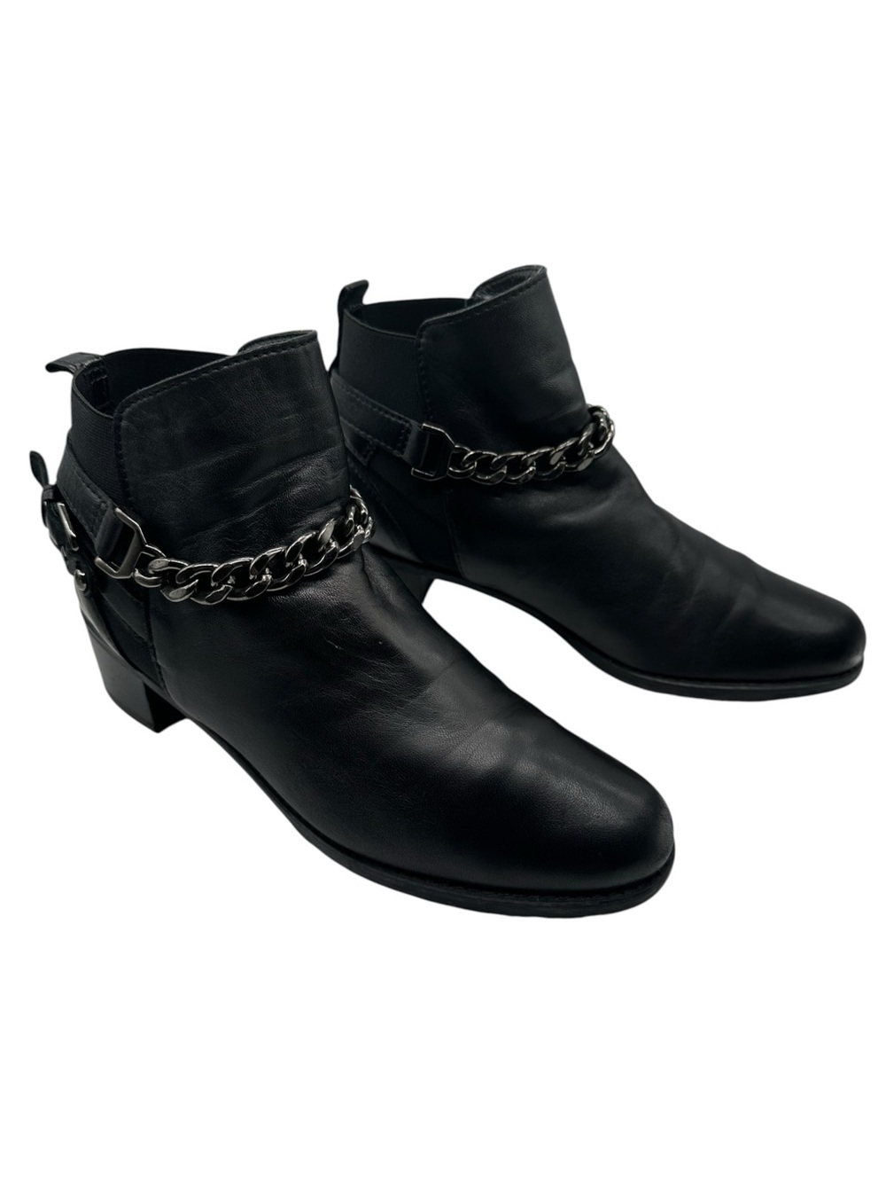 Stuart Weitzman On the Street Women’s Chain Accent Ankle Booties